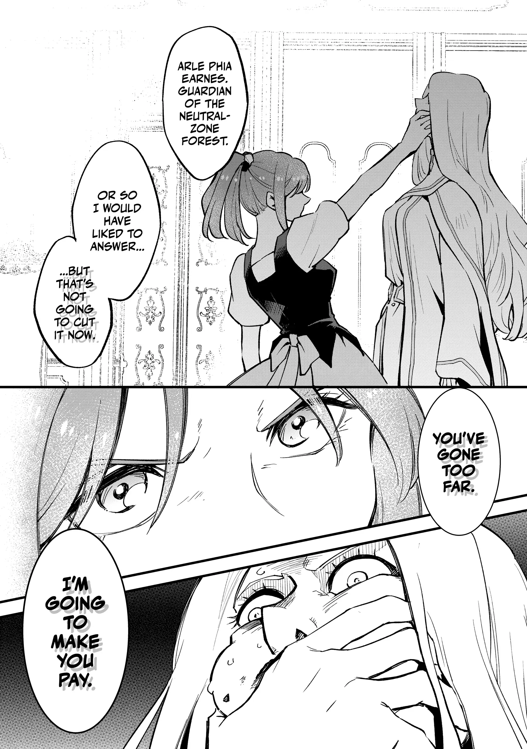 99-kai Danzaisareta Loop Reijou desu ga Konse wa "Chouzetsu Aisare Mode" desutte!? - Shin no Chikara ni Mezamete Hajimaru 100-kaime no Jinsei (Official) - Chapter 12 - Page 36
