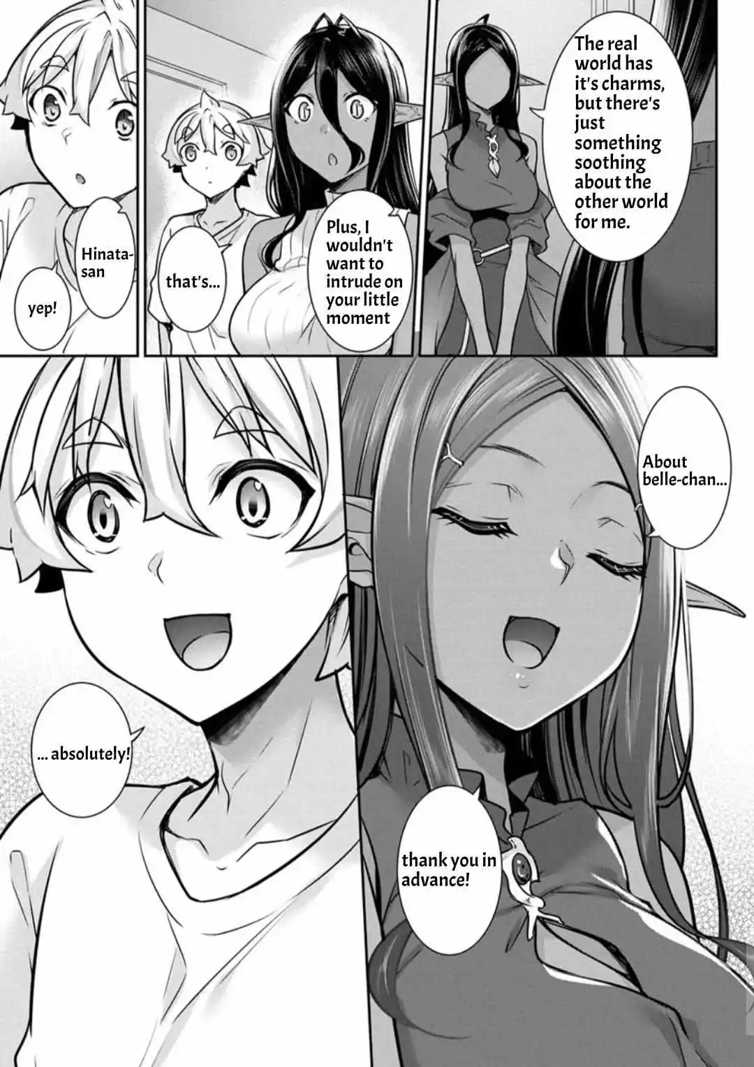 A Dark Elf with a Slightly Overwhelming Love Chased Me All the Way from Another World - Chapter 15 - Page 17