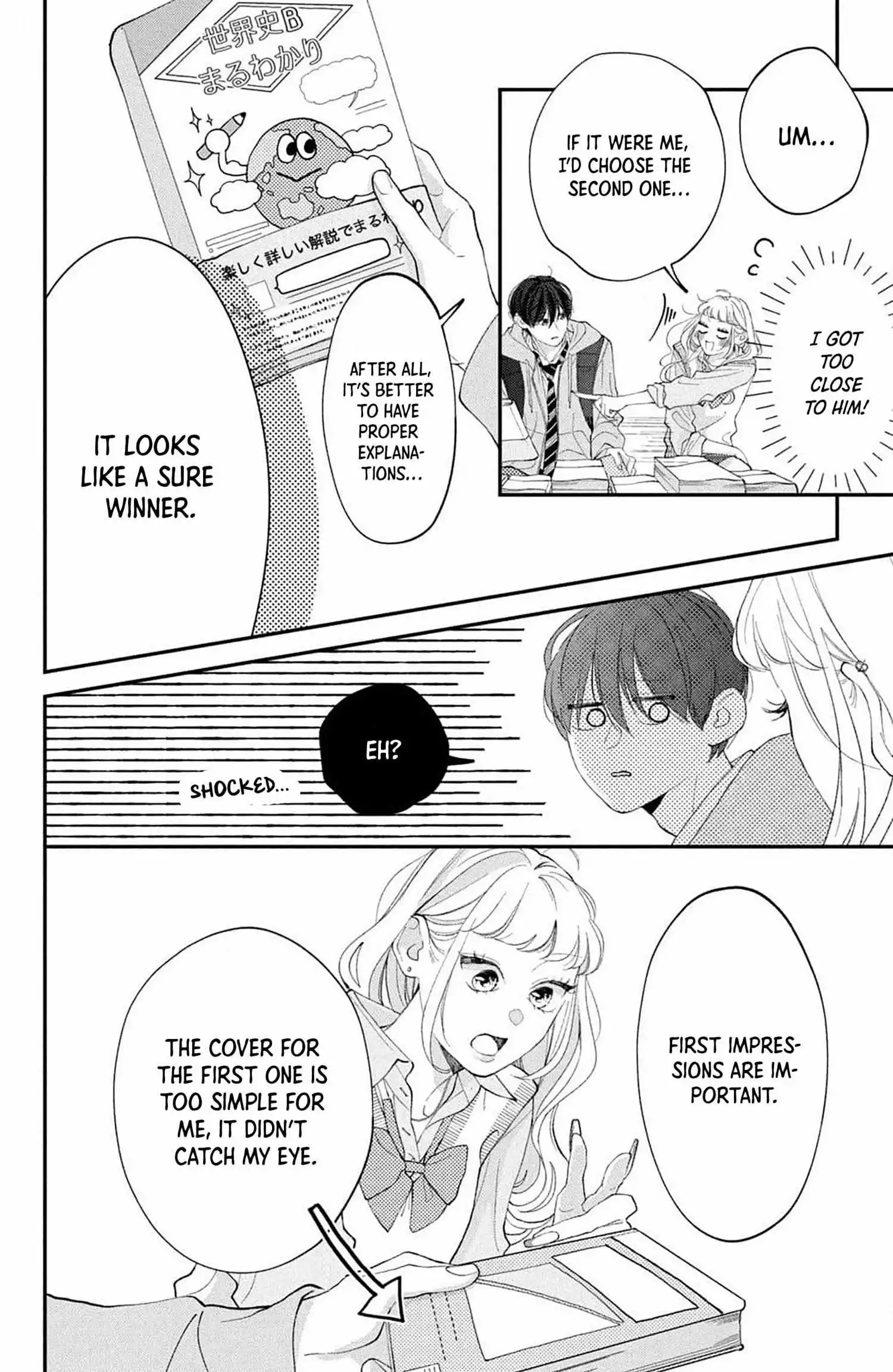A Story About a Gal and a High-spec Boy Falling in Love at a Cram School - Chapter 2 - Page 24