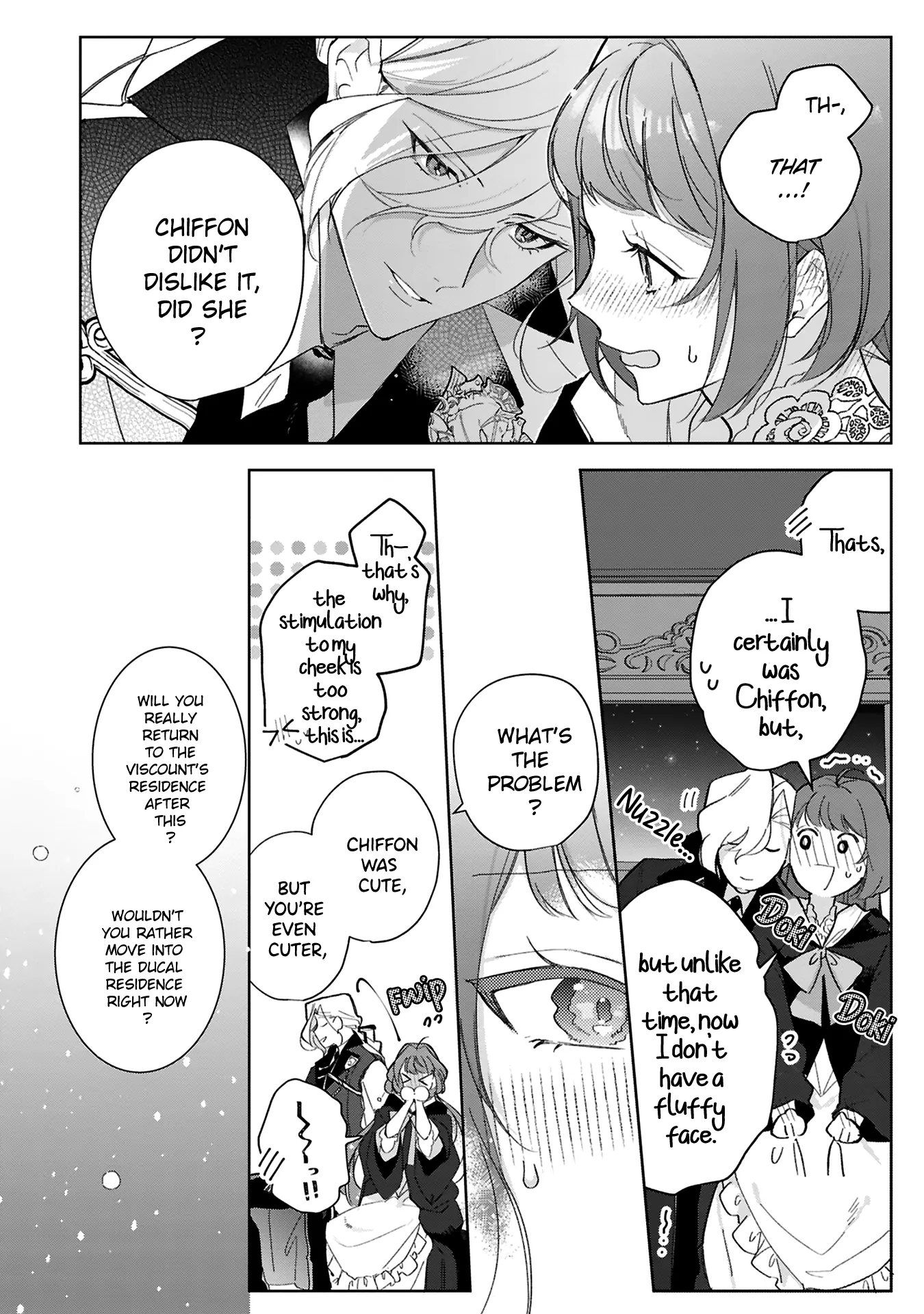 A Timid Lady was Turned into an Ugly Cat, but on the Verge of Fainting is Picked up by the Most Fearsome Military Duke - Chapter 14 - Page 18