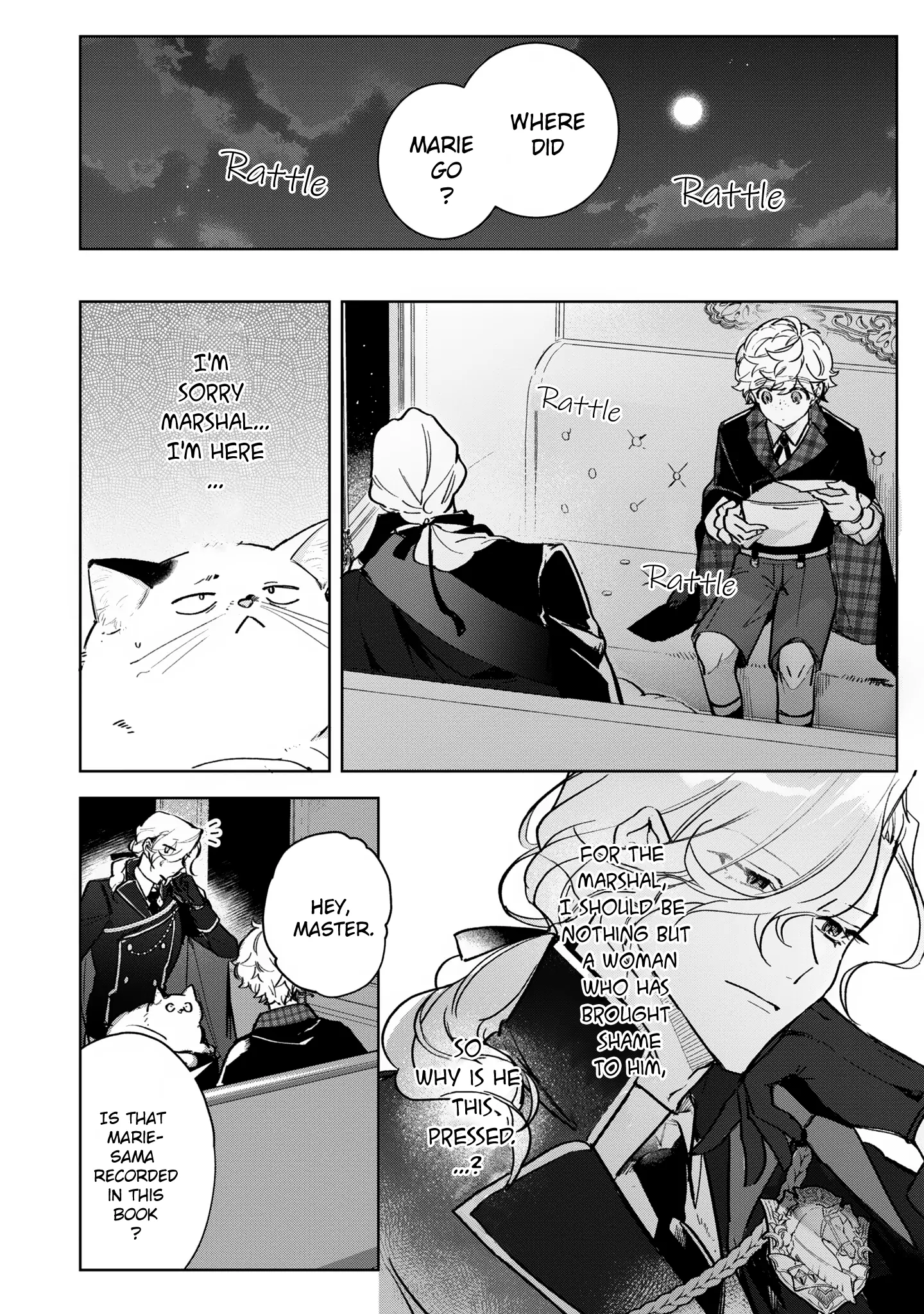 A Timid Lady was Turned into an Ugly Cat, but on the Verge of Fainting is Picked up by the Most Fearsome Military Duke - Chapter 7 - Page 14