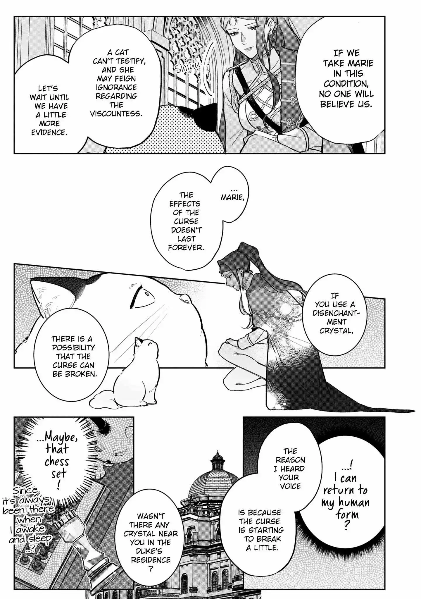A Timid Lady was Turned into an Ugly Cat, but on the Verge of Fainting is  Picked up by the Most Fearsome Military Duke - Chapter 8 - Page 23