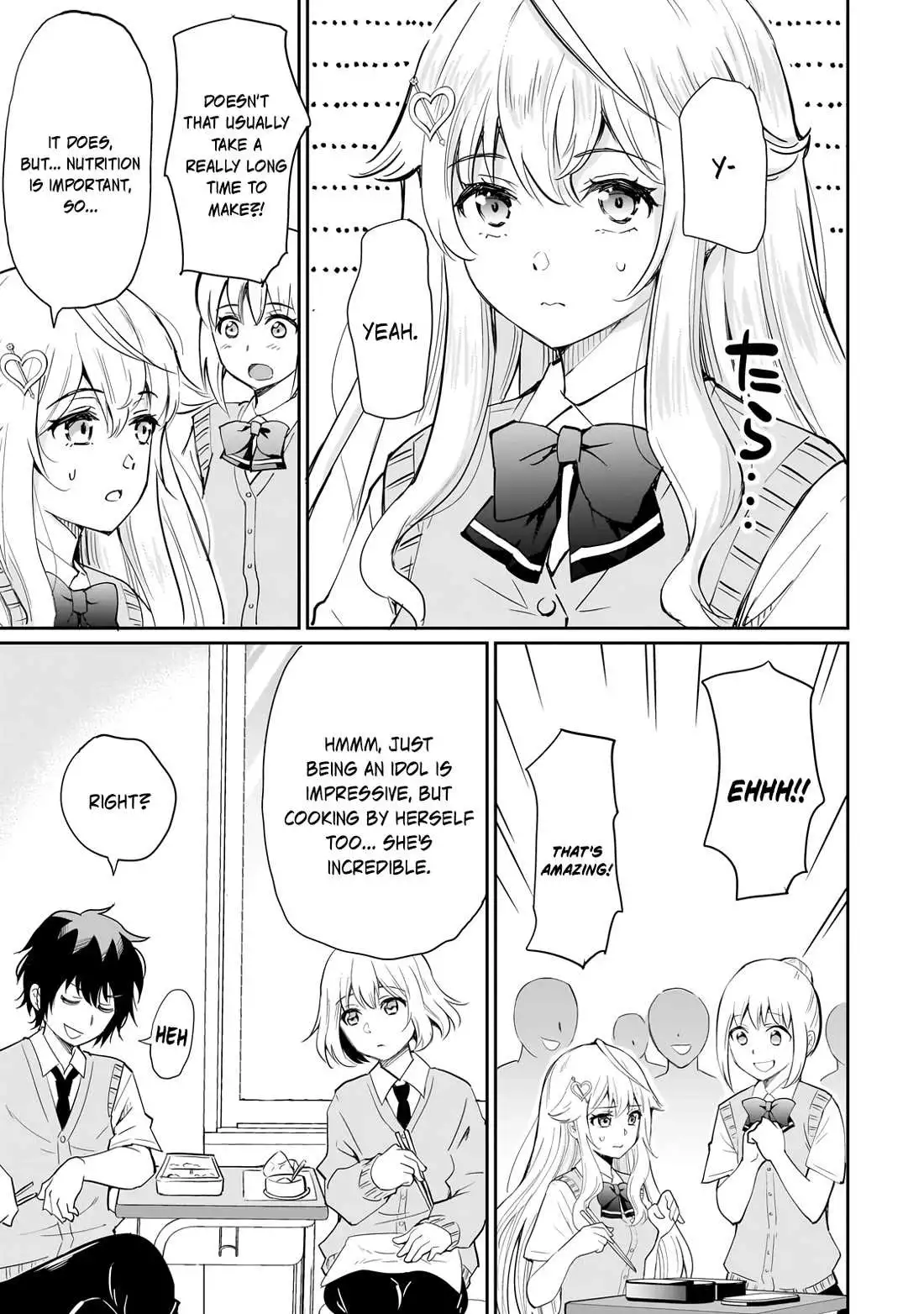 A Very Popular Idol Classmate Has Taken a Liking to Me, A Person Who Doesn’t Want to Work for my Whole Life - Chapter 6 - Page 19