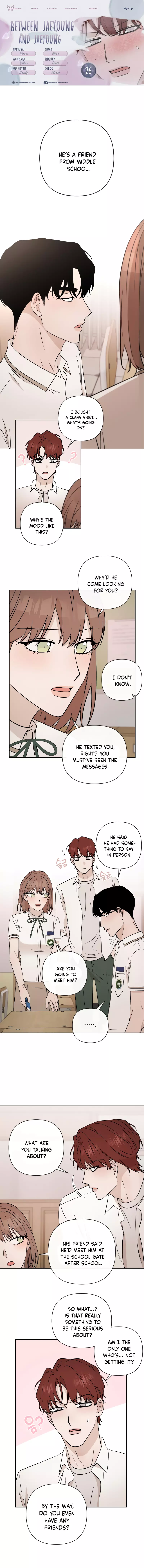 Between Jaeyoung and Jaeyoung - Chapter 26 - Page 1