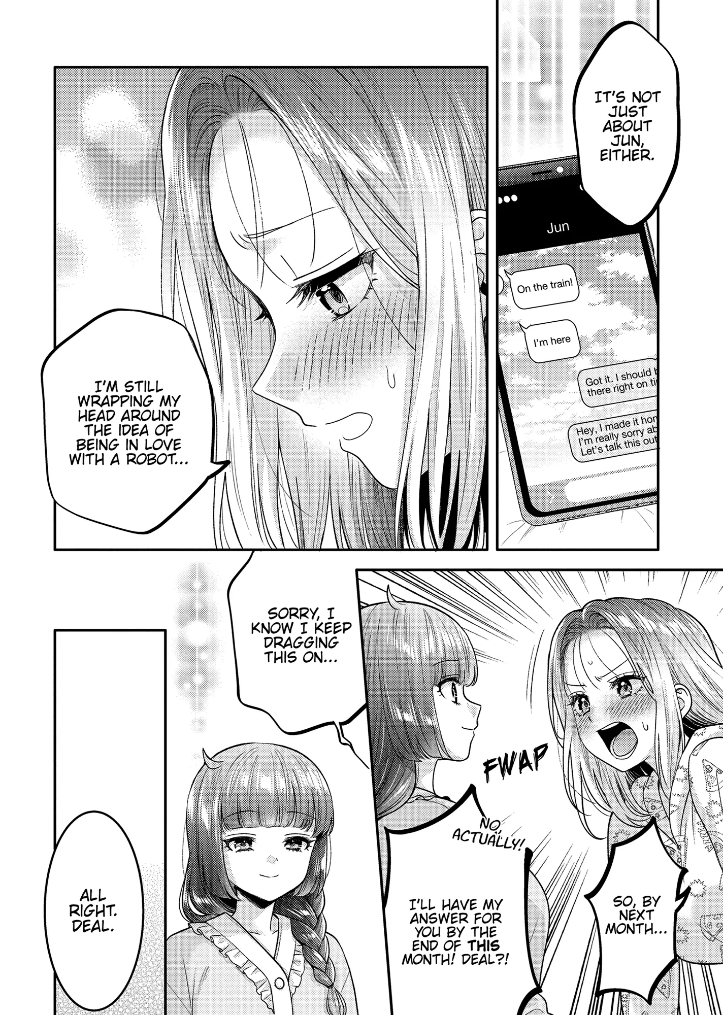 Does it Count if You Lose Your Virginity to an Android? (Official) - Chapter 18 - Page 12