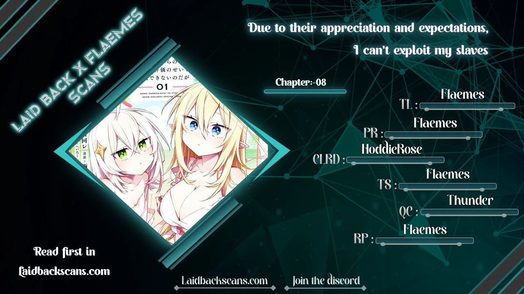 Due to Their Appreciation and Expectations, I Can't Exploit My Slaves - Chapter 8 - Page 1