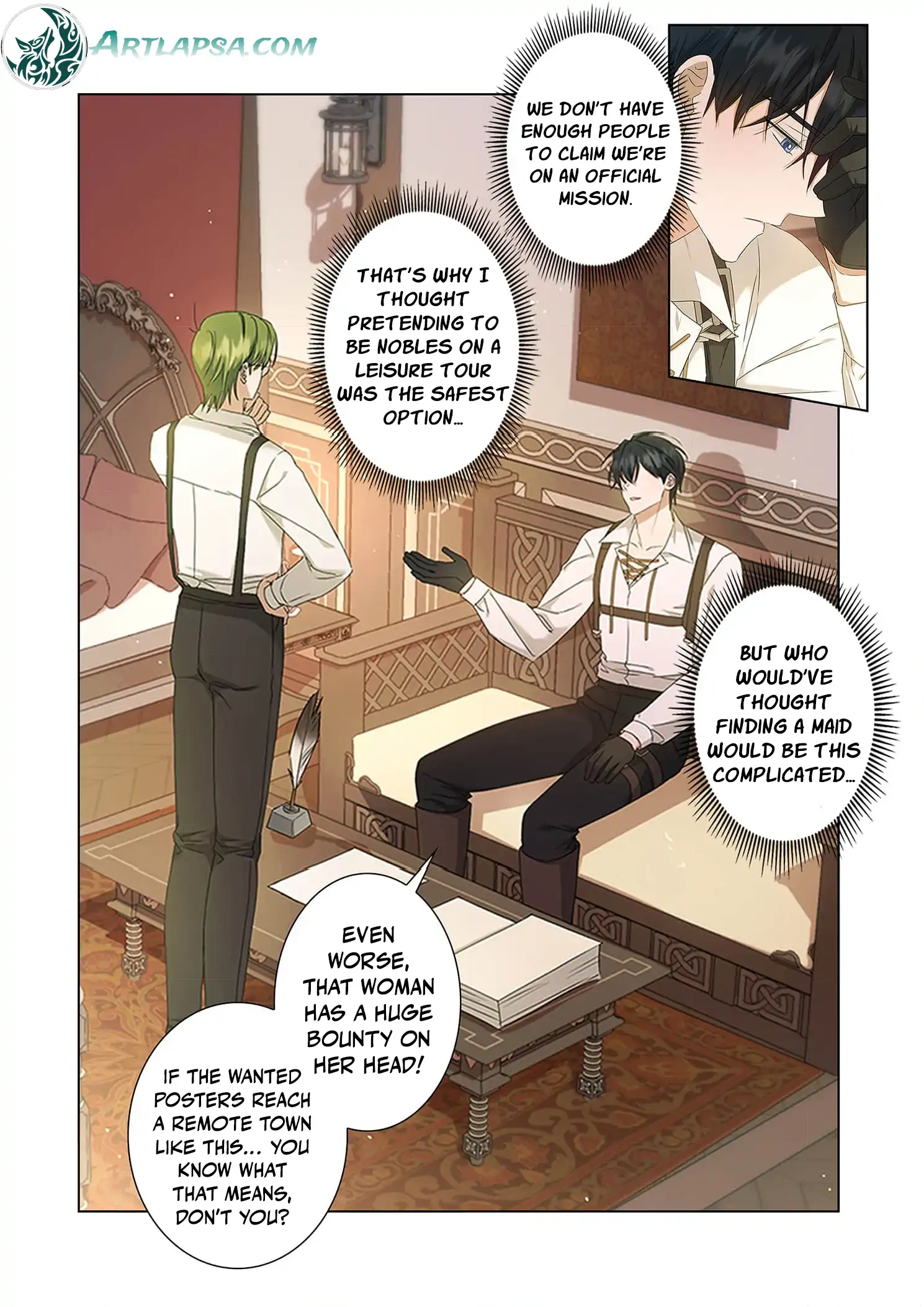 From a background character to the guardian of the marquess's heir - Chapter 3 - Page 8