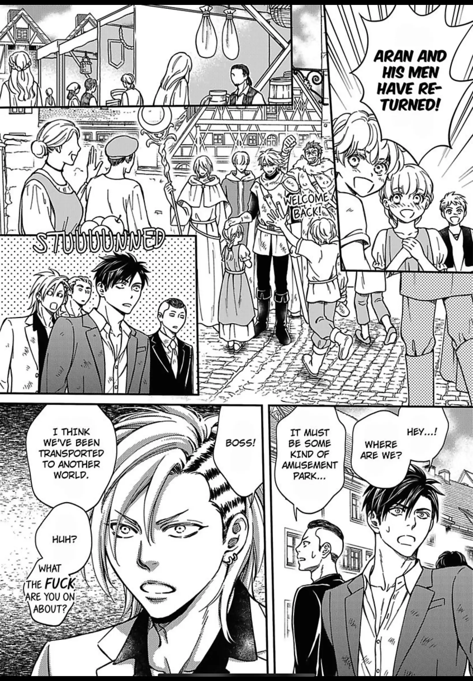 Gangsters In Another Dimension - With Swords, Magic, Guns and Switchblades - Chapter 2 - Page 11