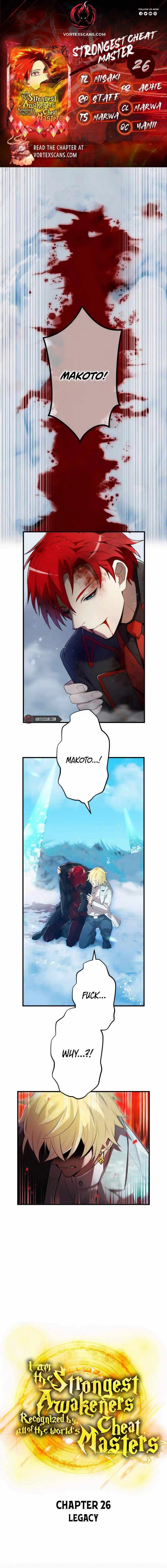 I am the strongest awakeners, recognized by all of the world’s cheat masters - Chapter 26 - Page 1
