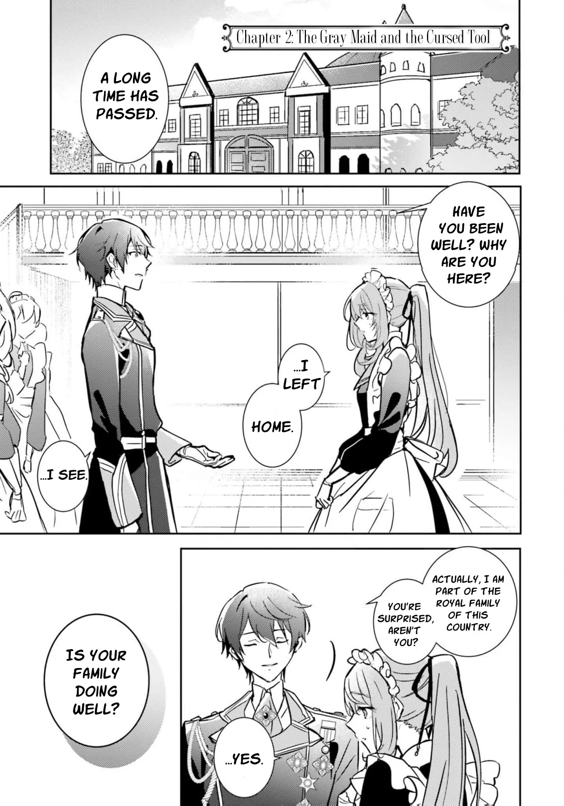 I Was Banished for Having No Magic… But Now I’ll Begin My Work as a Saintess in the Royal Palace - Chapter 2 - Page 5