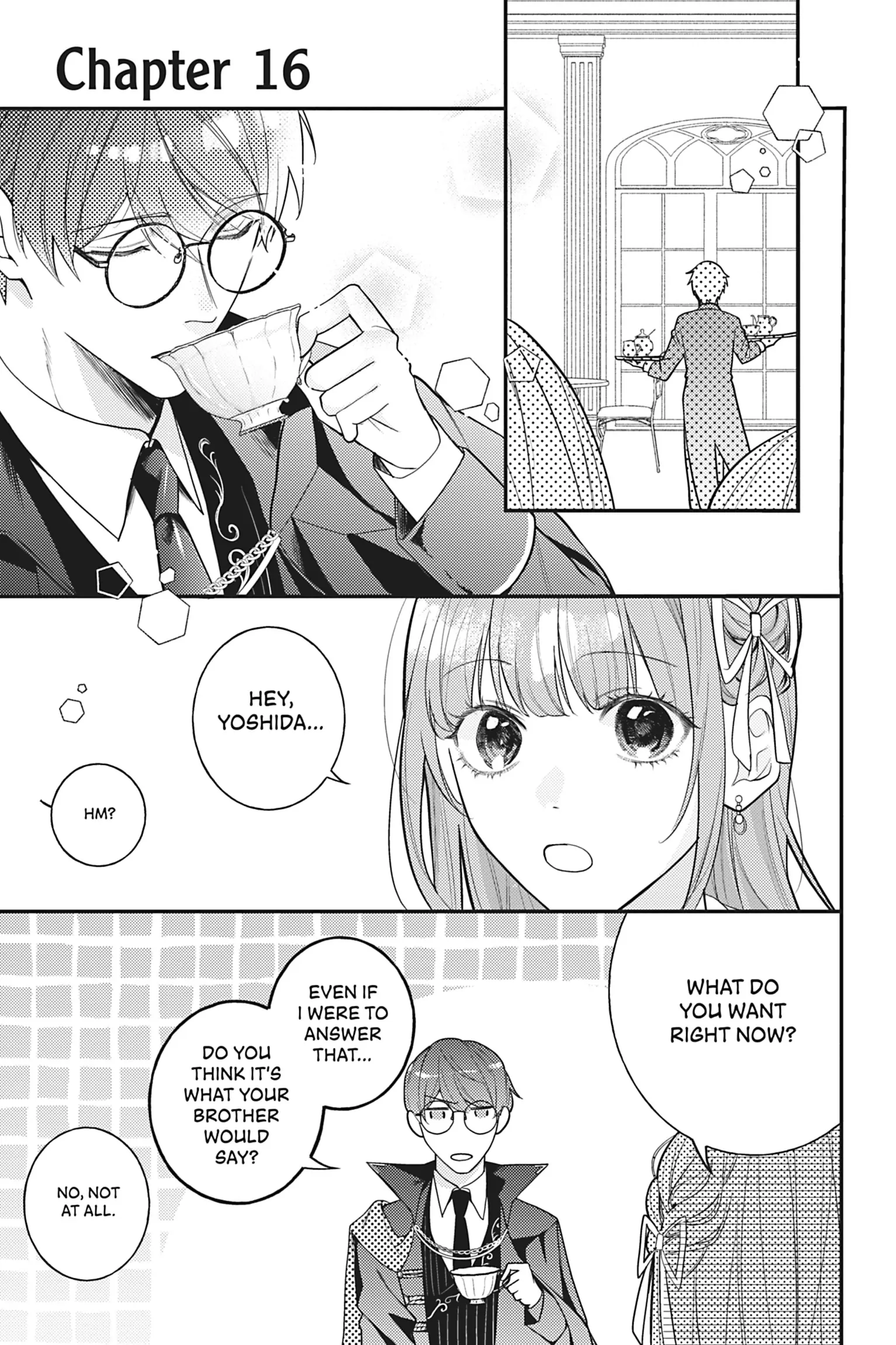 I Was Reincarnated as the Heroine on the Verge of a Bad Ending, and I'm Determined to Fall in Love! - Chapter 16 - Page 1