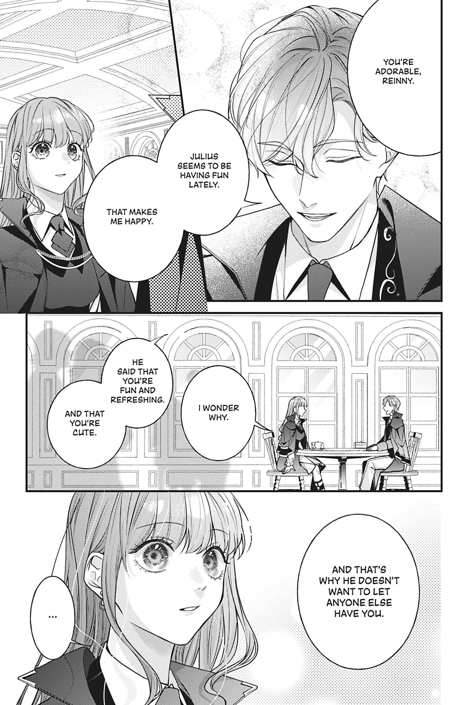 I Was Reincarnated as the Heroine on the Verge of a Bad Ending, and I'm Determined to Fall in Love! - Chapter 19 - Page 5