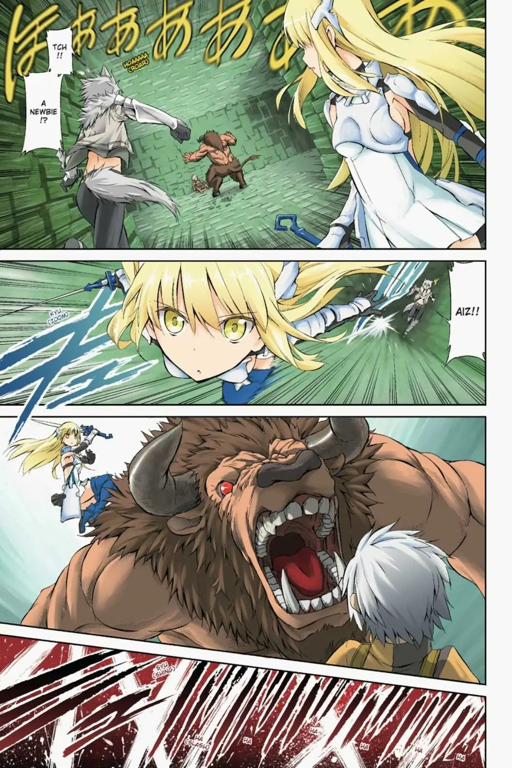 Is It Wrong to Try to Pick Up Girls in a Dungeon? On the Side: Sword Oratoria (Official) - Chapter 1 - Page 2