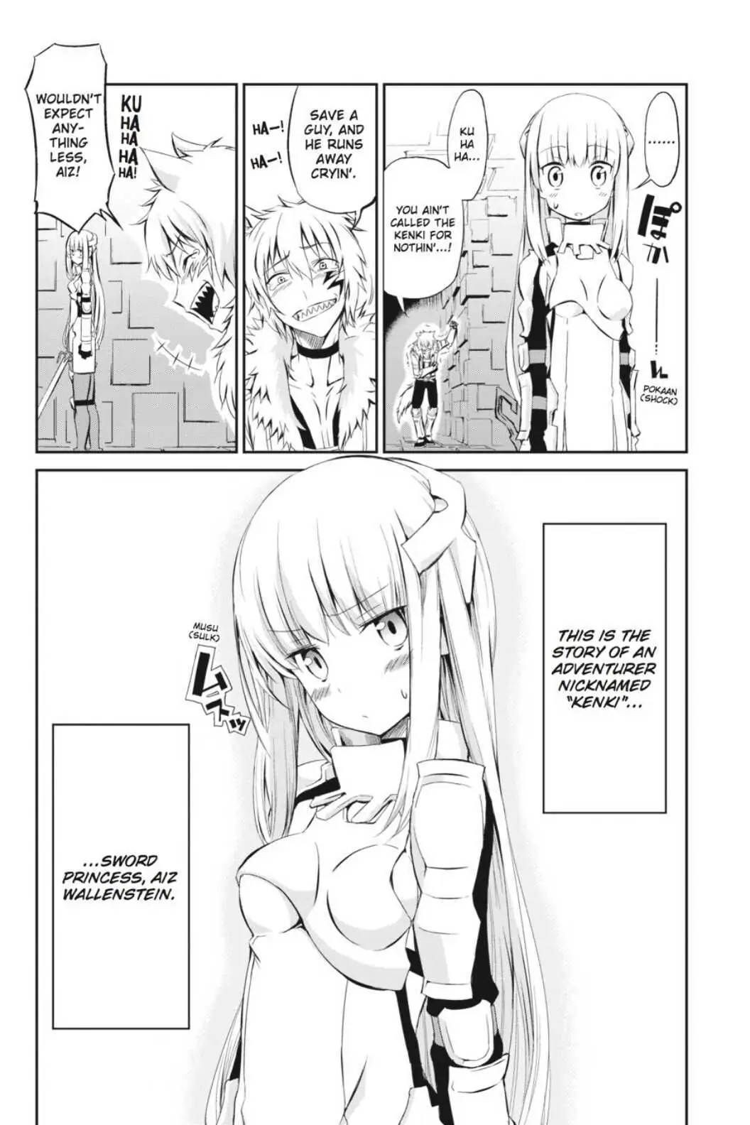 Is It Wrong to Try to Pick Up Girls in a Dungeon? On the Side: Sword Oratoria (Official) - Chapter 1 - Page 8