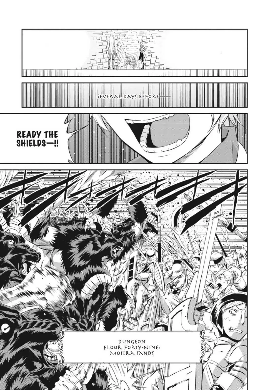 Is It Wrong to Try to Pick Up Girls in a Dungeon? On the Side: Sword Oratoria (Official) - Chapter 1 - Page 9