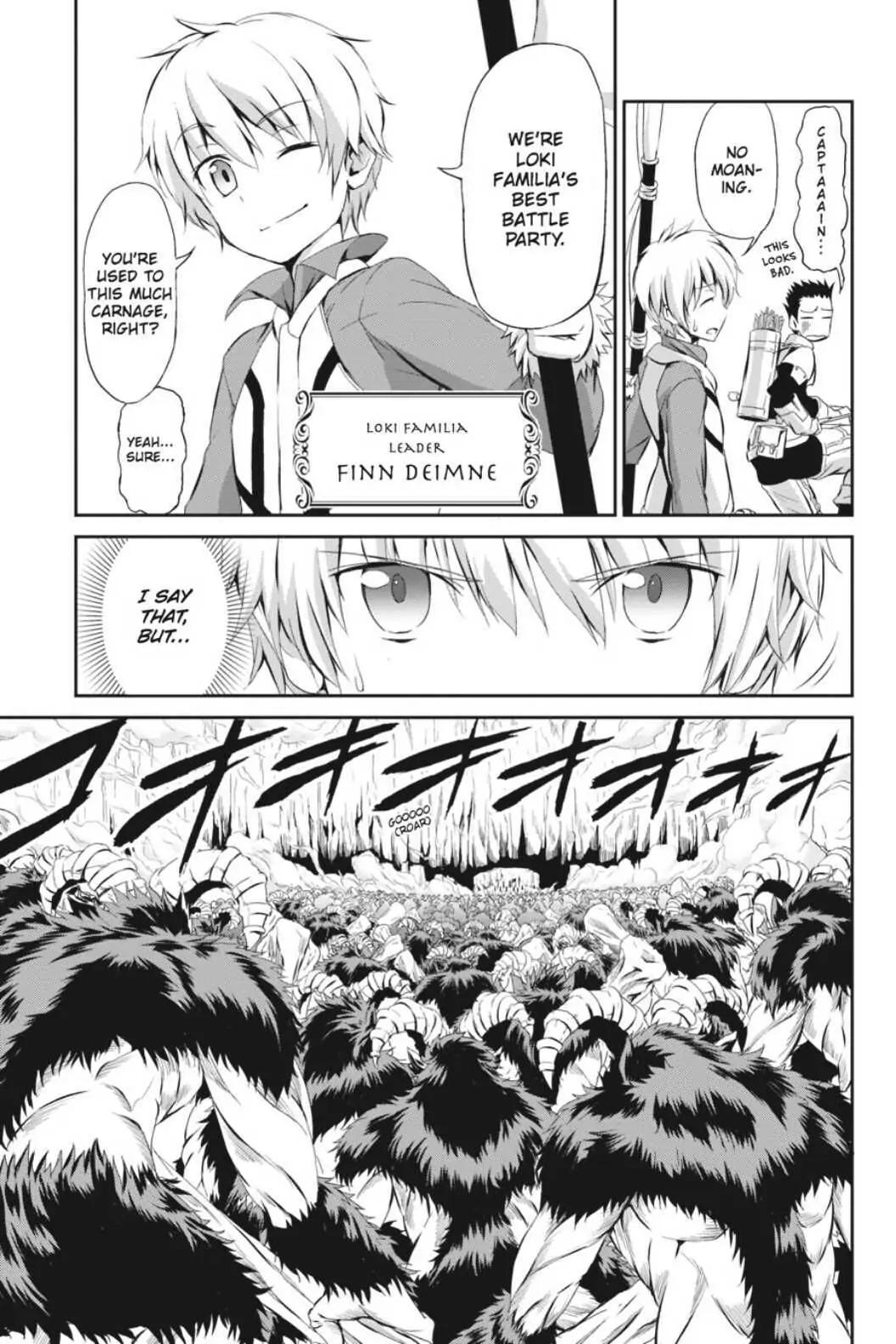 Is It Wrong to Try to Pick Up Girls in a Dungeon? On the Side: Sword Oratoria (Official) - Chapter 1 - Page 11