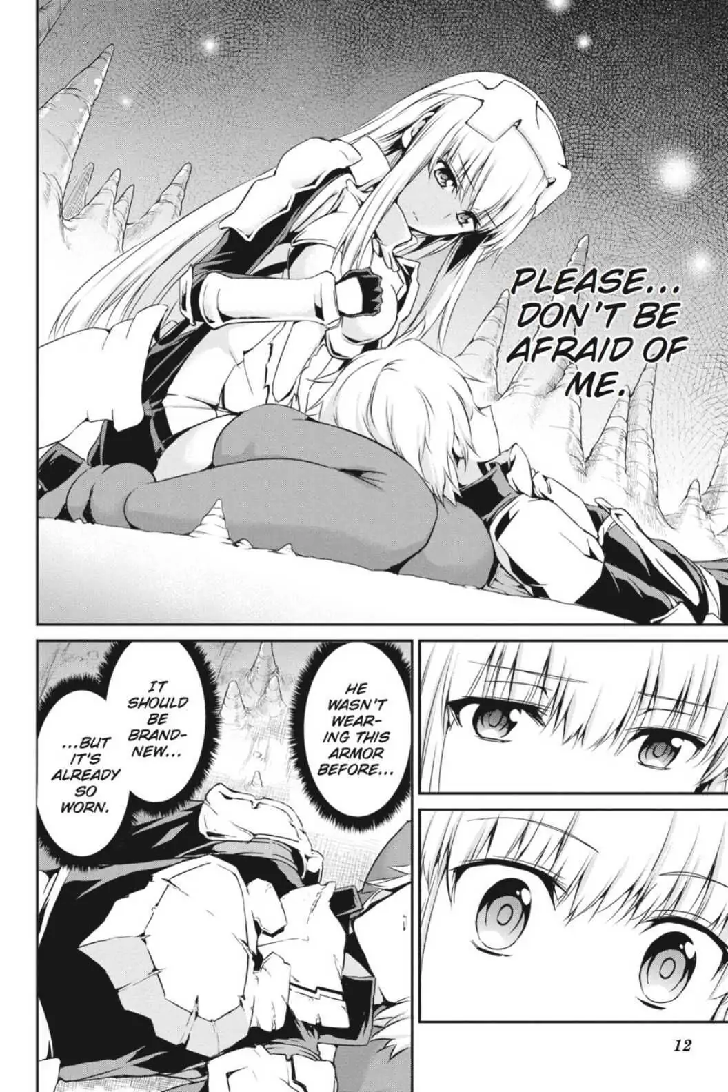 Is It Wrong to Try to Pick Up Girls in a Dungeon? On the Side: Sword Oratoria (Official) - Chapter 17 - Page 12