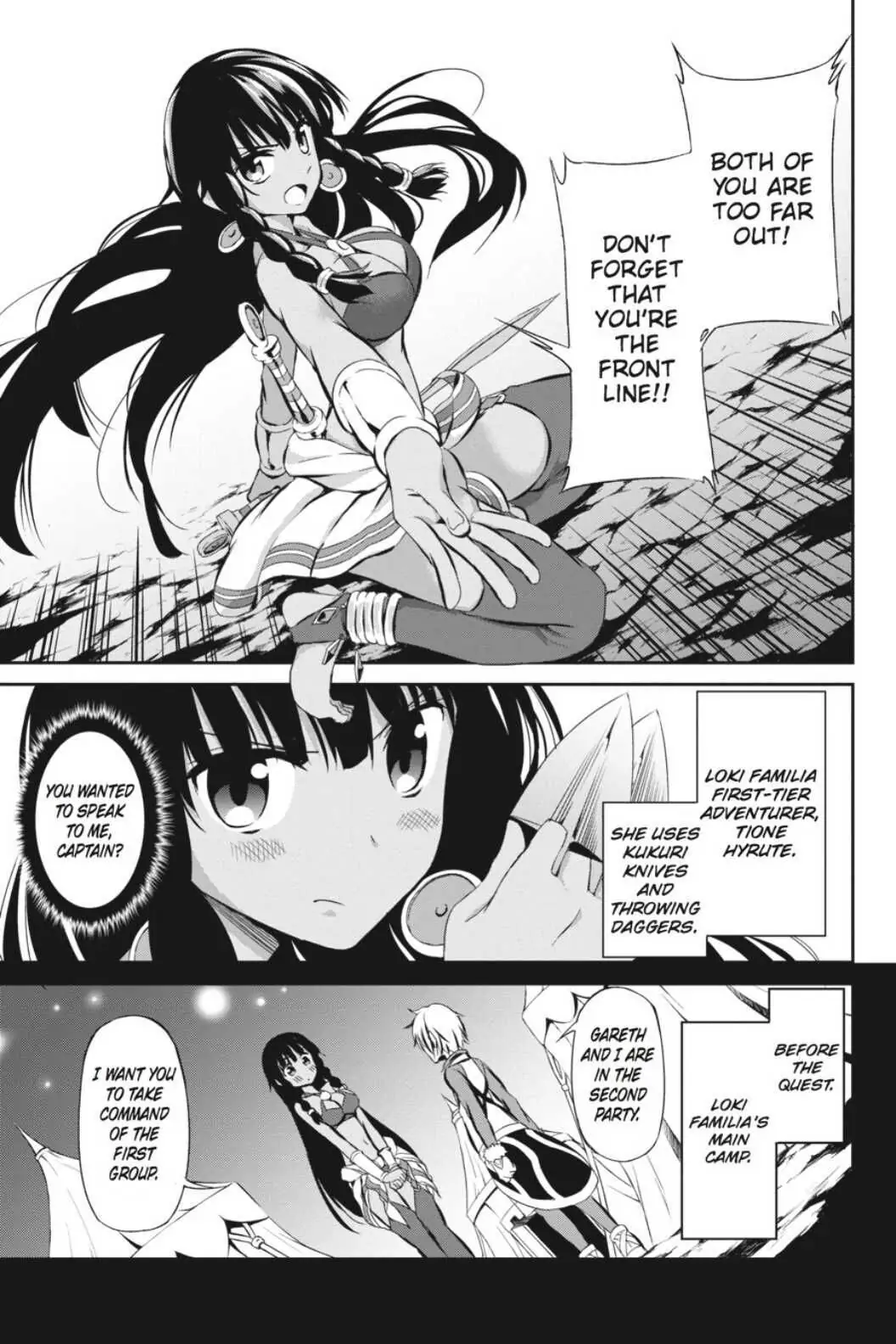 Is It Wrong to Try to Pick Up Girls in a Dungeon? On the Side: Sword Oratoria (Official) - Chapter 2 - Page 7