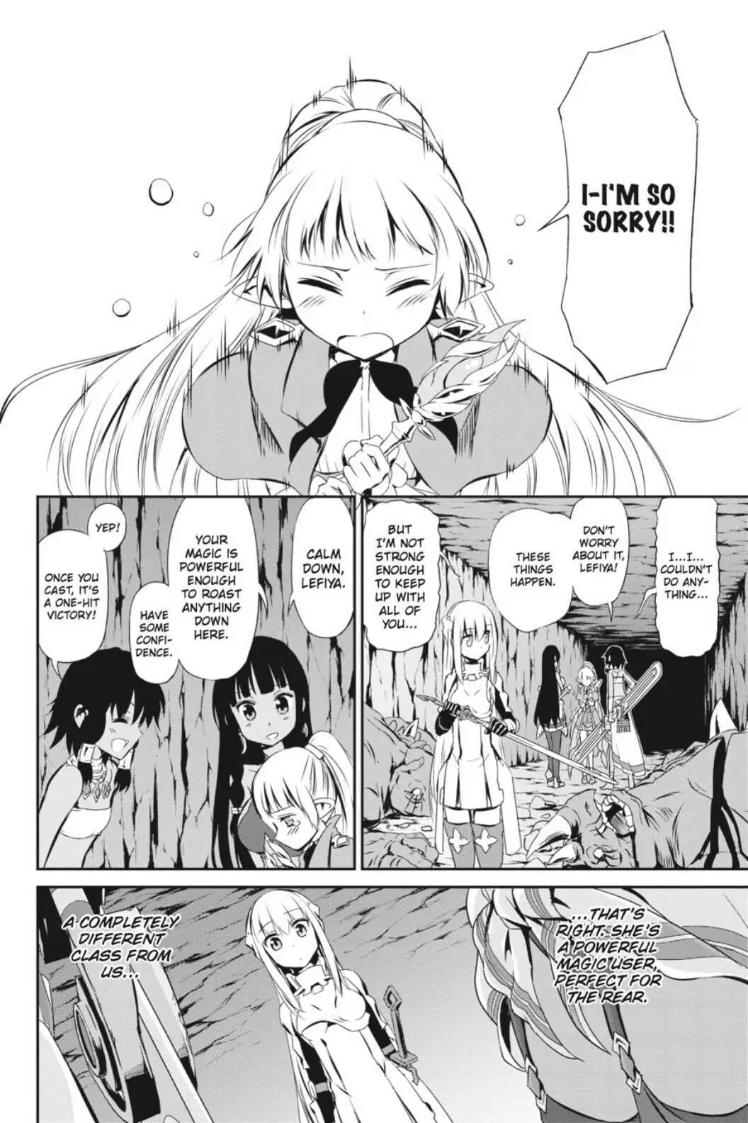 Is It Wrong to Try to Pick Up Girls in a Dungeon? On the Side: Sword Oratoria (Official) - Chapter 2 - Page 12