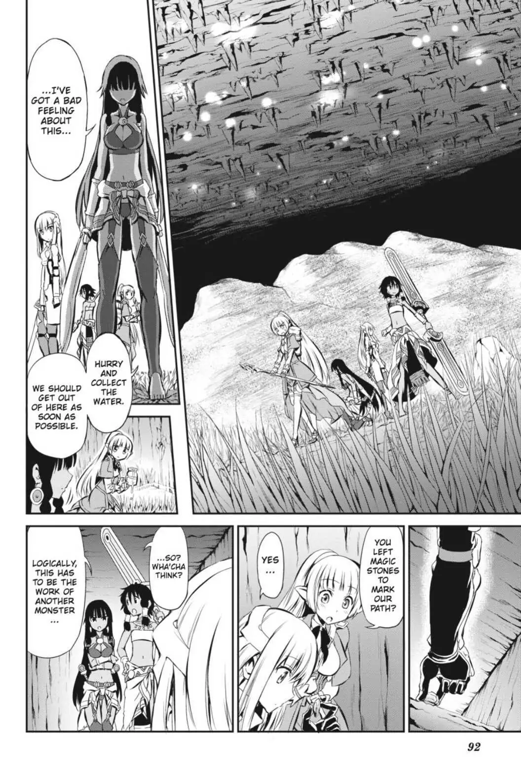 Is It Wrong to Try to Pick Up Girls in a Dungeon? On the Side: Sword Oratoria (Official) - Chapter 2 - Page 34