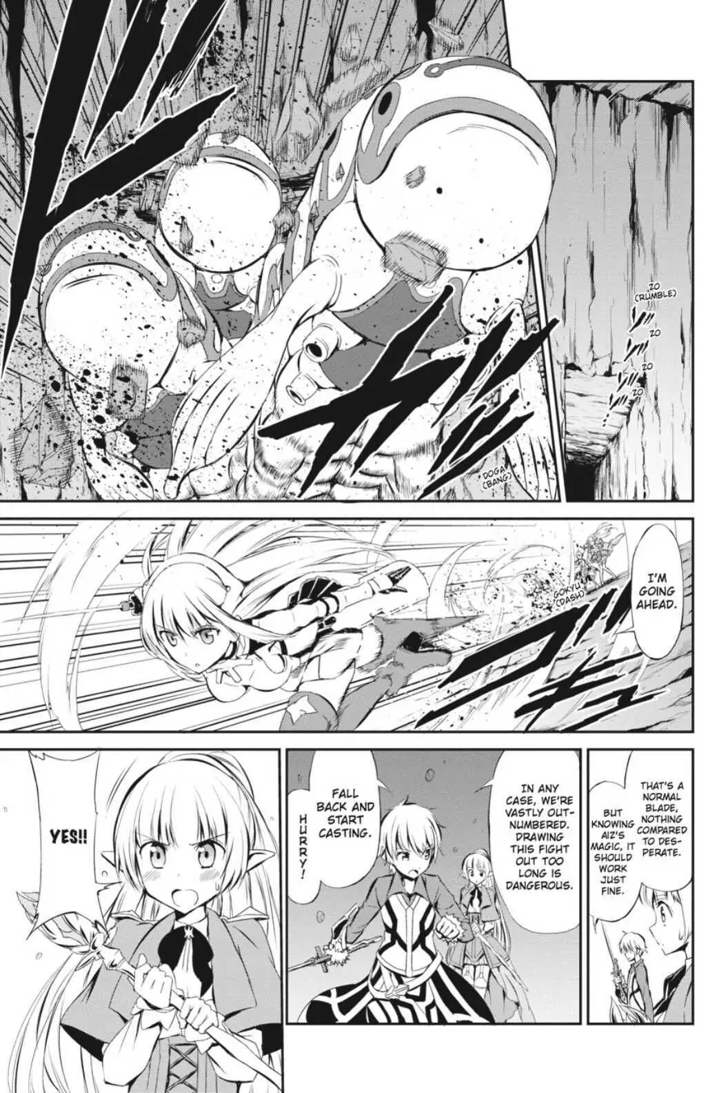 Is It Wrong to Try to Pick Up Girls in a Dungeon? On the Side: Sword Oratoria (Official) - Chapter 2 - Page 54