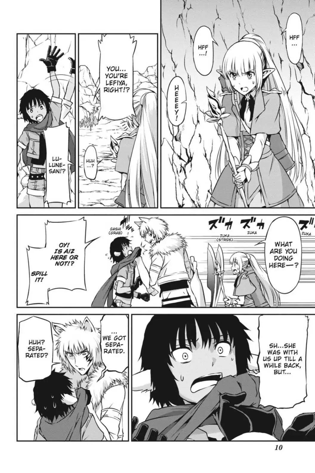 Is It Wrong to Try to Pick Up Girls in a Dungeon? On the Side: Sword Oratoria (Official) - Chapter 25 - Page 10