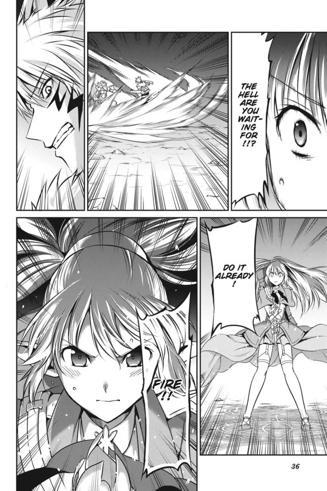 Is It Wrong to Try to Pick Up Girls in a Dungeon? On the Side: Sword Oratoria (Official) - Chapter 25 - Page 36