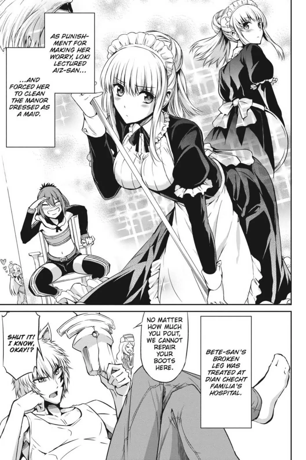 Is It Wrong to Try to Pick Up Girls in a Dungeon? On the Side: Sword Oratoria (Official) - Chapter 29 - Page 16