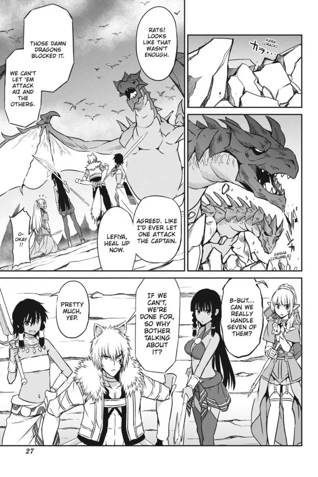 Is It Wrong to Try to Pick Up Girls in a Dungeon? On the Side: Sword Oratoria (Official) - Chapter 37 - Page 28