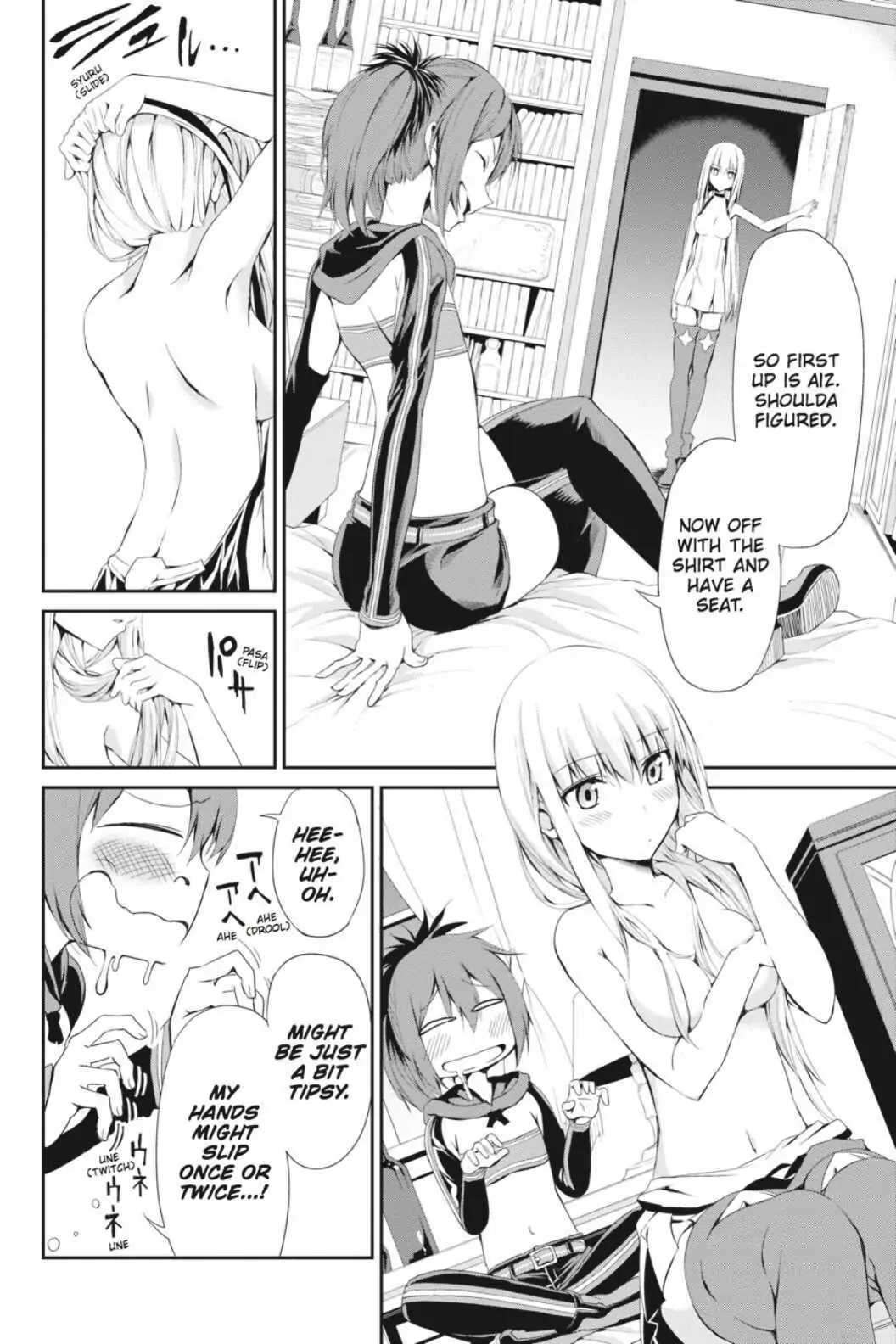 Is It Wrong to Try to Pick Up Girls in a Dungeon? On the Side: Sword Oratoria (Official) - Chapter 4 - Page 34