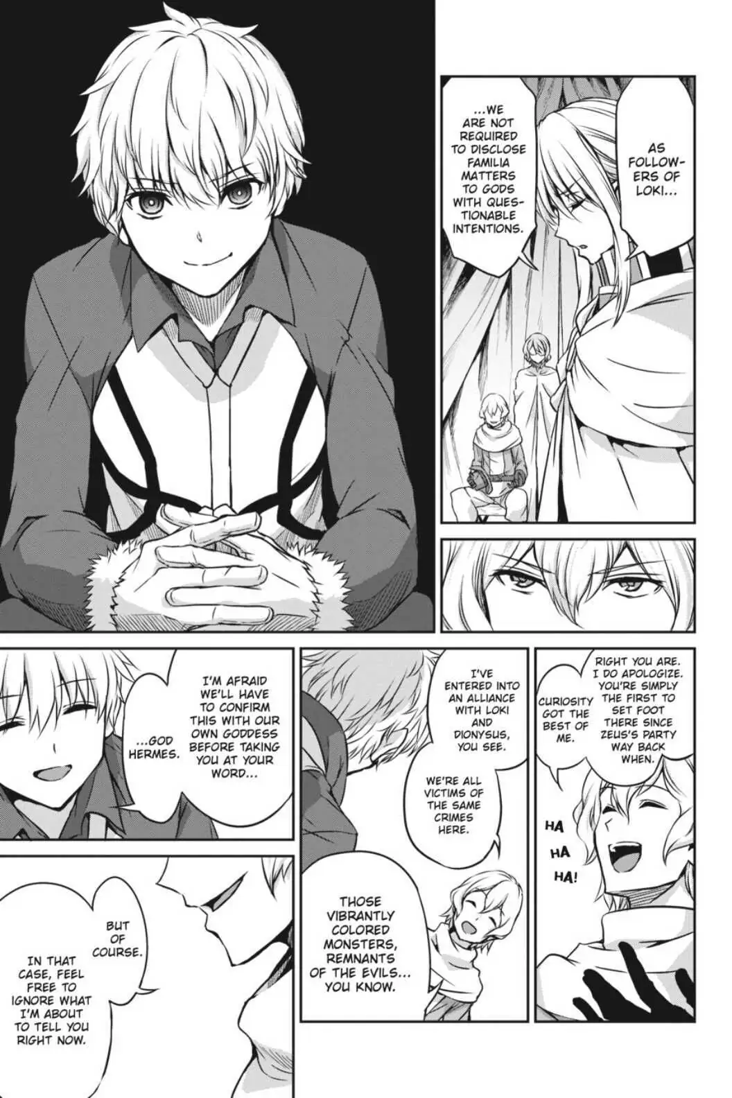Is It Wrong to Try to Pick Up Girls in a Dungeon? On the Side: Sword Oratoria (Official) - Chapter 44 - Page 5