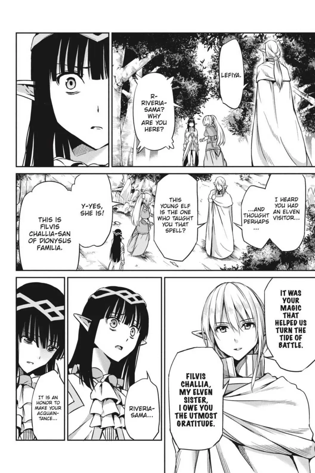 Is It Wrong to Try to Pick Up Girls in a Dungeon? On the Side: Sword Oratoria (Official) - Chapter 44 - Page 30