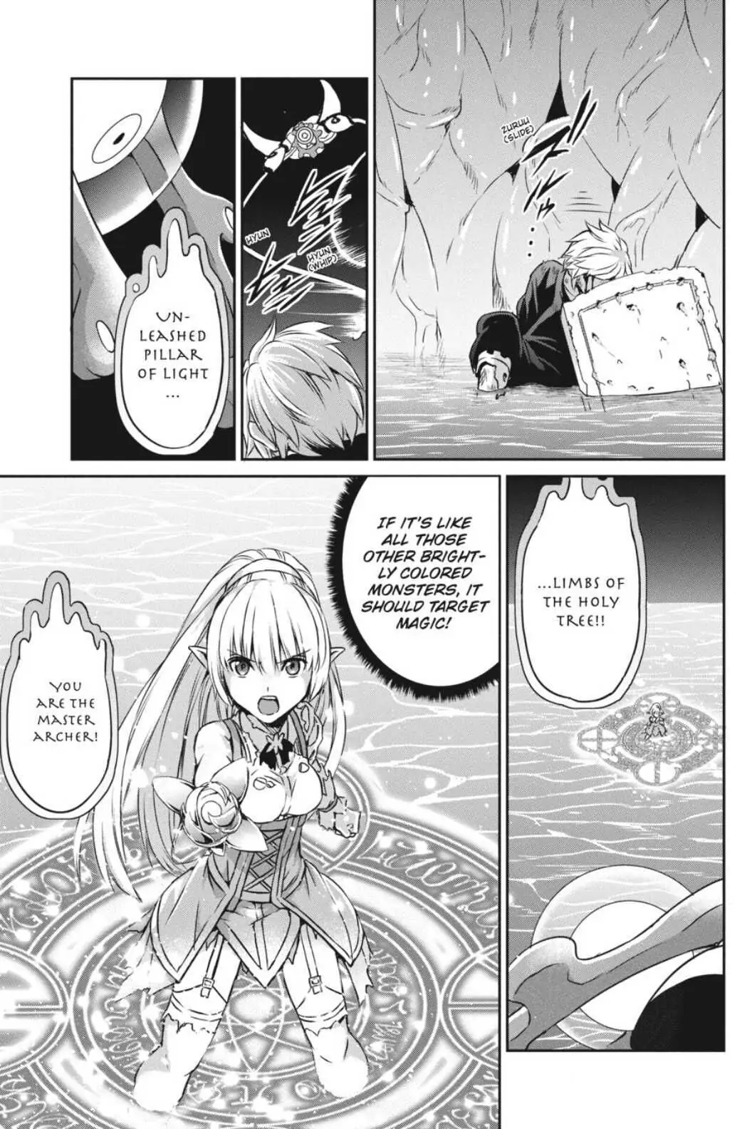 Is It Wrong to Try to Pick Up Girls in a Dungeon? On the Side: Sword Oratoria (Official) - Chapter 46 - Page 37