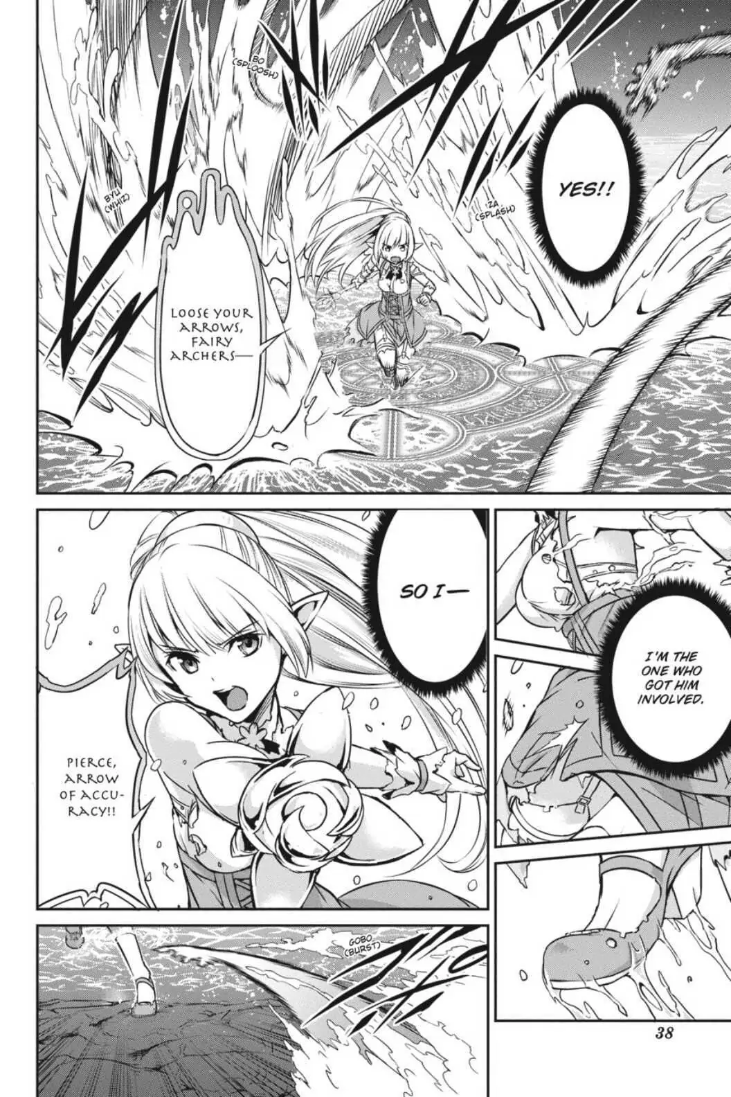 Is It Wrong to Try to Pick Up Girls in a Dungeon? On the Side: Sword Oratoria (Official) - Chapter 46 - Page 38