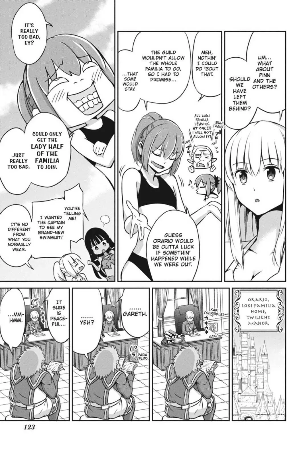 Is It Wrong to Try to Pick Up Girls in a Dungeon? On the Side: Sword Oratoria (Official) - Chapter 49 - Page 7