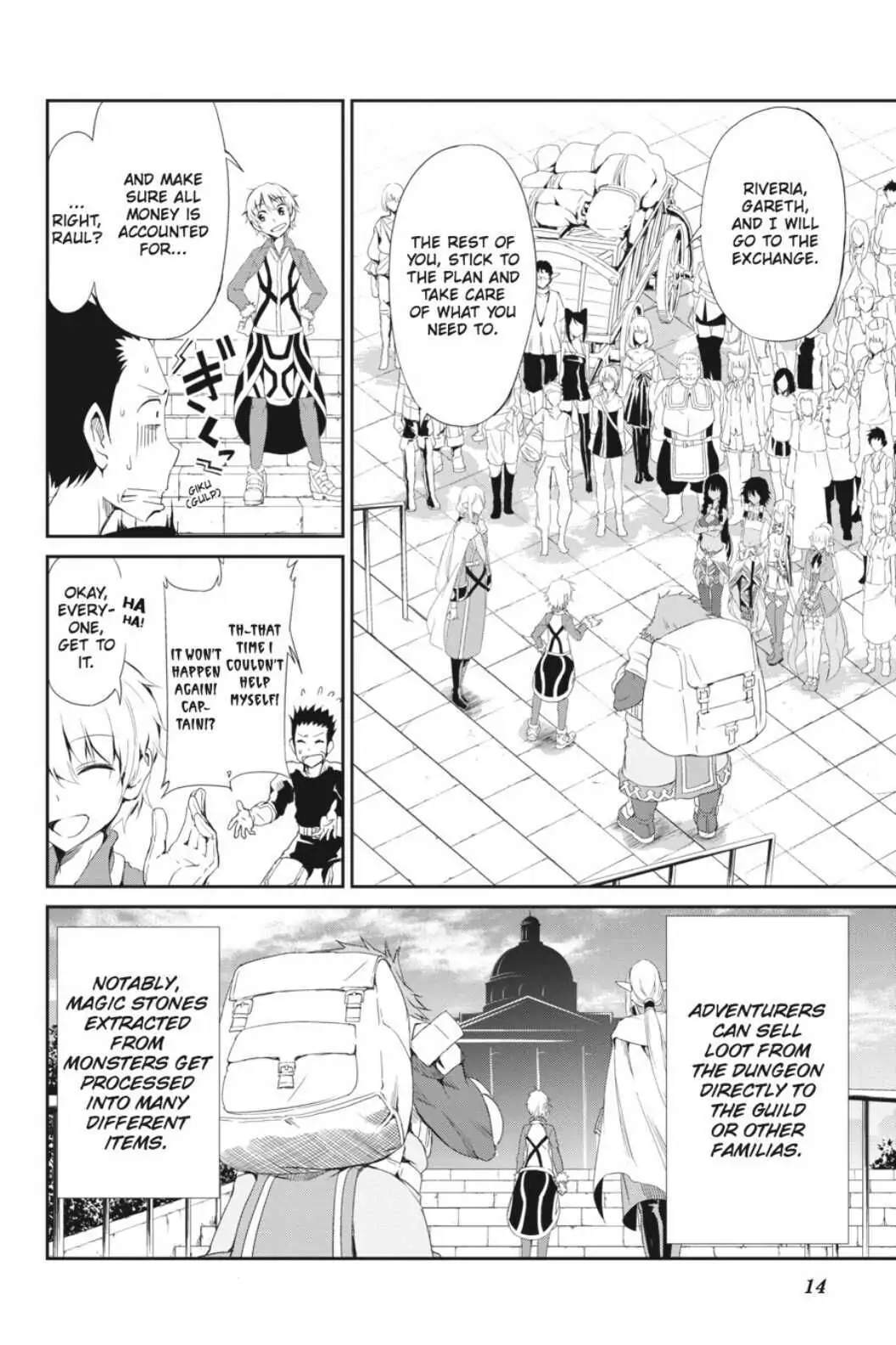 Is It Wrong to Try to Pick Up Girls in a Dungeon? On the Side: Sword Oratoria (Official) - Chapter 5 - Page 15