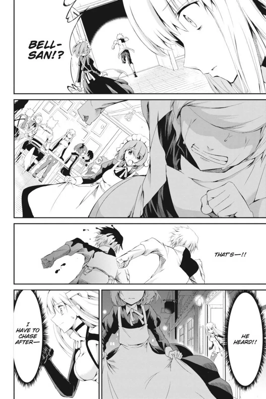 Is It Wrong to Try to Pick Up Girls in a Dungeon? On the Side: Sword Oratoria (Official) - Chapter 5 - Page 47