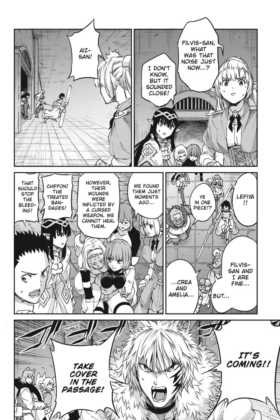 Is It Wrong to Try to Pick Up Girls in a Dungeon? On the Side: Sword Oratoria (Official) - Chapter 67 - Page 11
