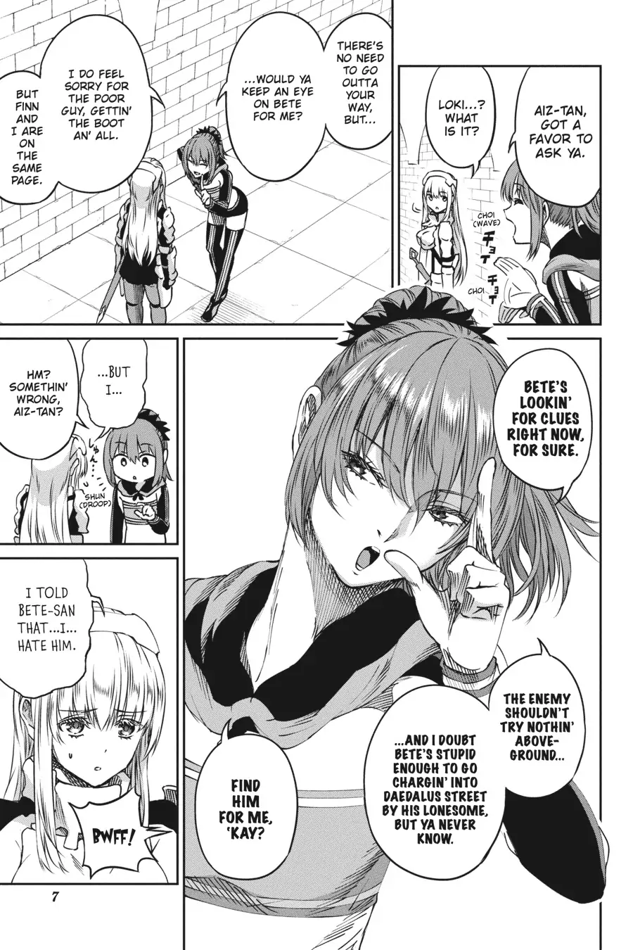Is It Wrong to Try to Pick Up Girls in a Dungeon? On the Side: Sword Oratoria (Official) - Chapter 71 - Page 8