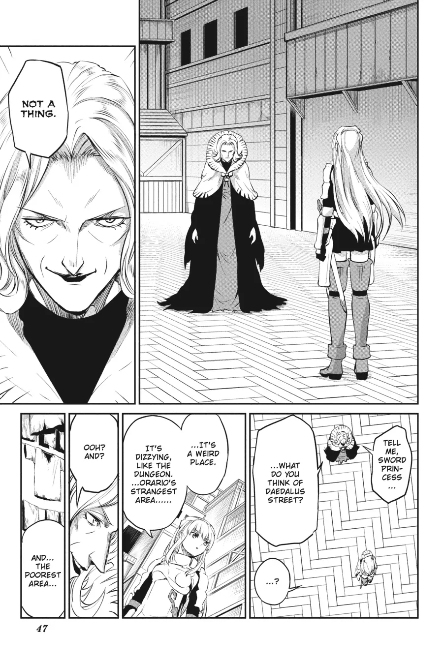 Is It Wrong to Try to Pick Up Girls in a Dungeon? On the Side: Sword Oratoria (Official) - Chapter 79 - Page 45