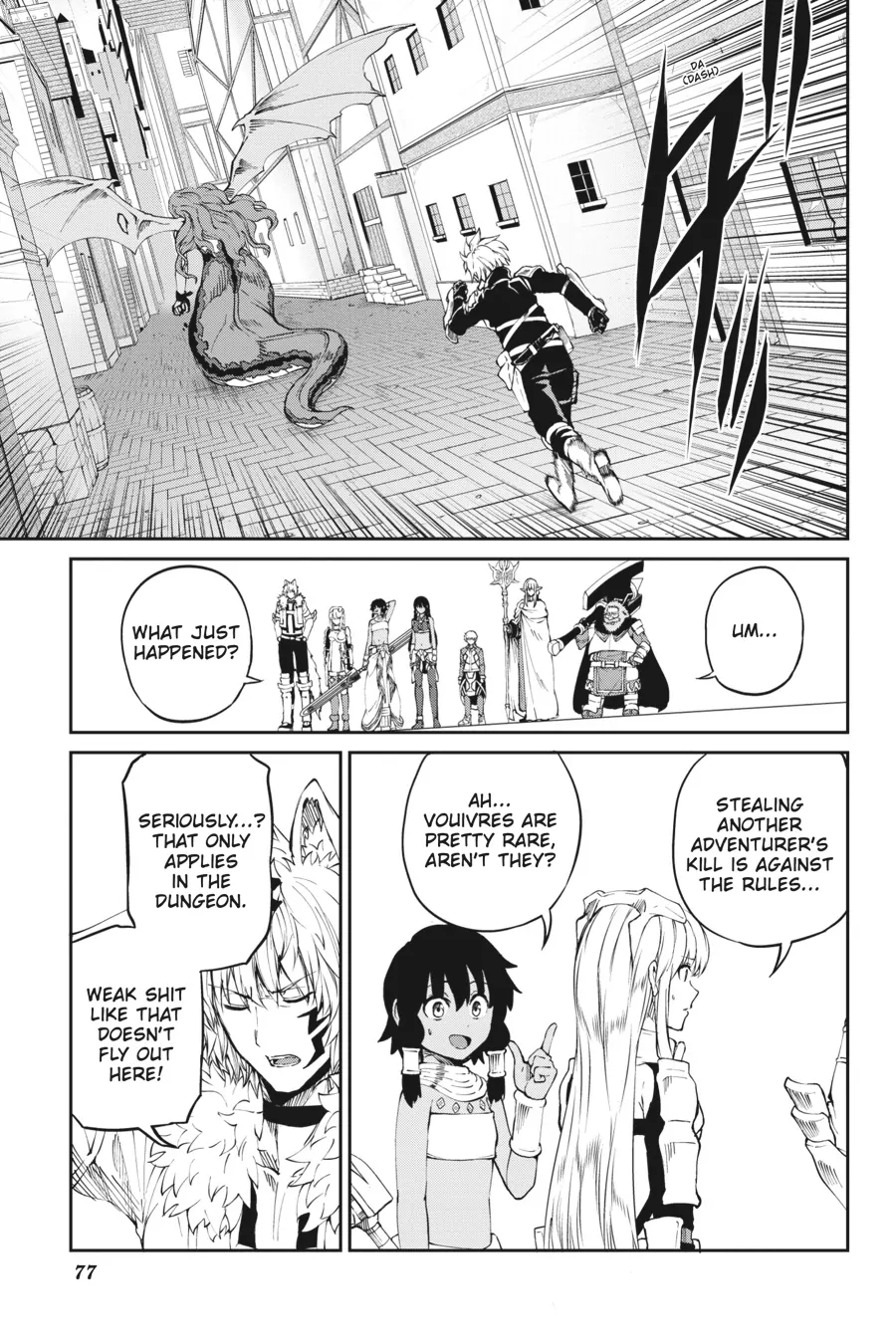 Is It Wrong to Try to Pick Up Girls in a Dungeon? On the Side: Sword Oratoria (Official) - Chapter 80 - Page 23