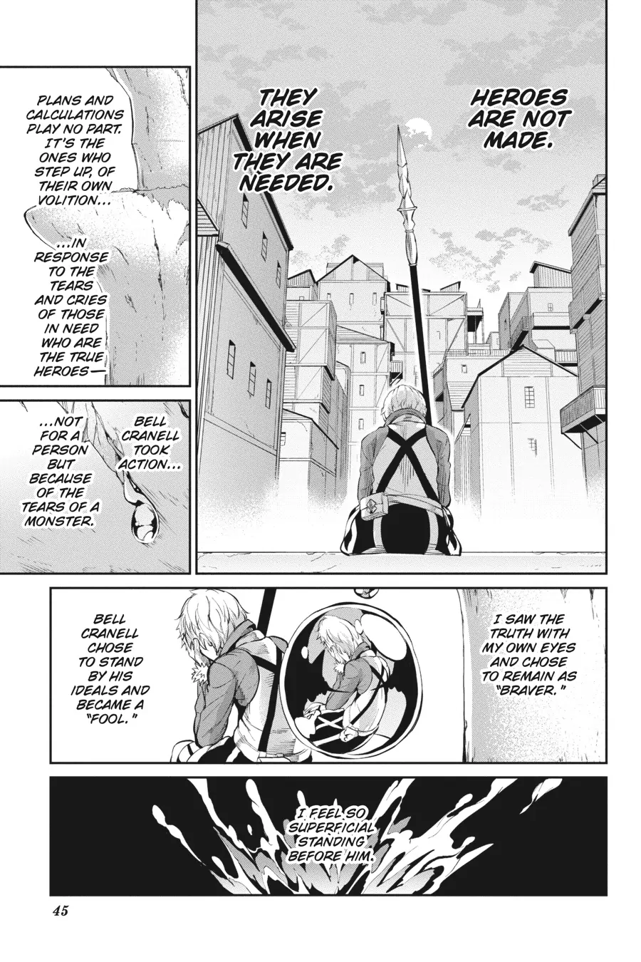 Is It Wrong to Try to Pick Up Girls in a Dungeon? On the Side: Sword Oratoria (Official) - Chapter 83 - Page 46