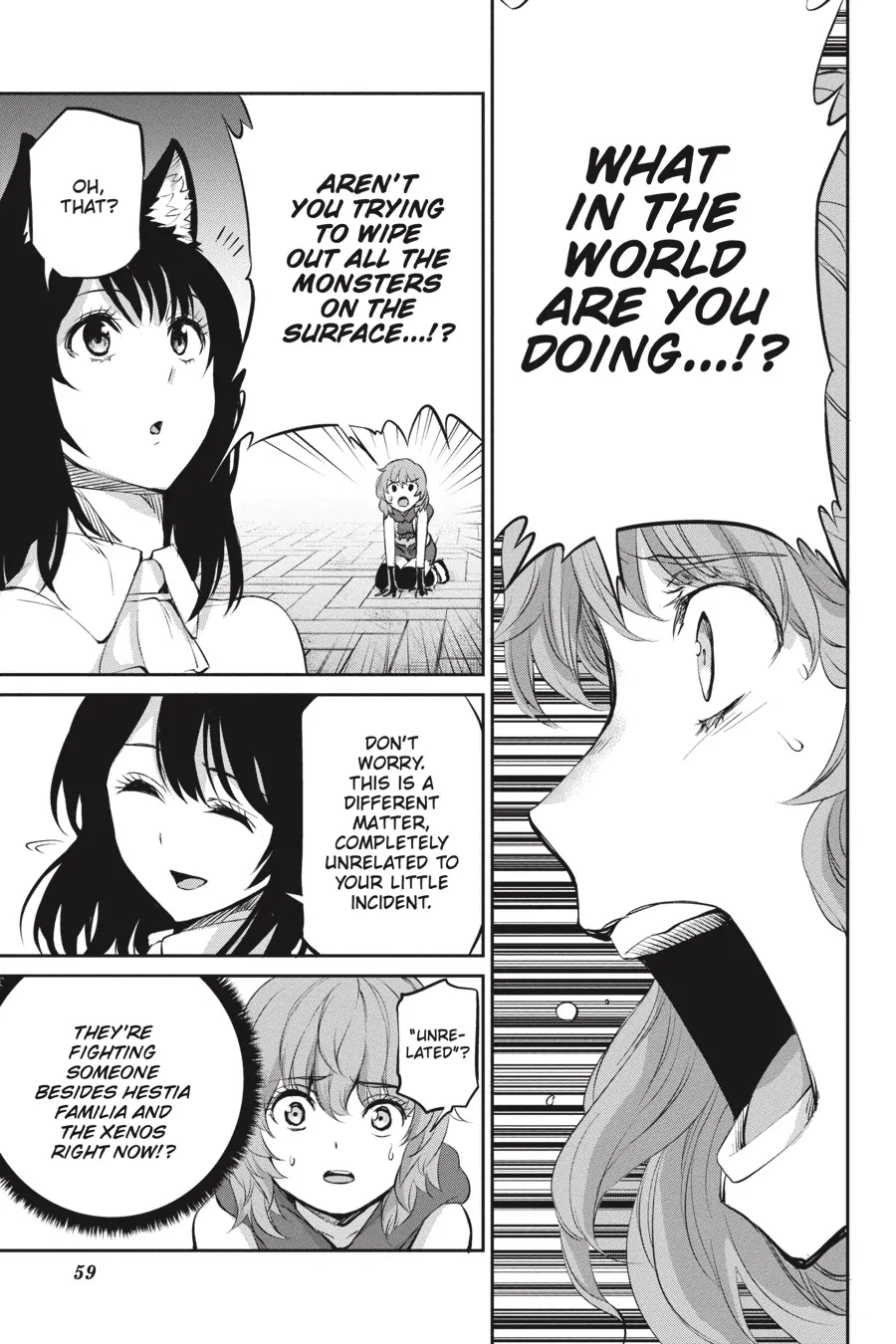 Is It Wrong to Try to Pick Up Girls in a Dungeon? On the Side: Sword Oratoria (Official) - Chapter 88 - Page 11