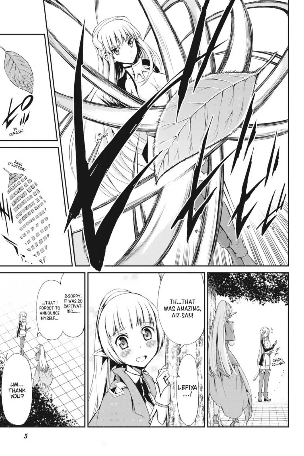 Is It Wrong to Try to Pick Up Girls in a Dungeon? On the Side: Sword Oratoria (Official) - Chapter 9 - Page 6