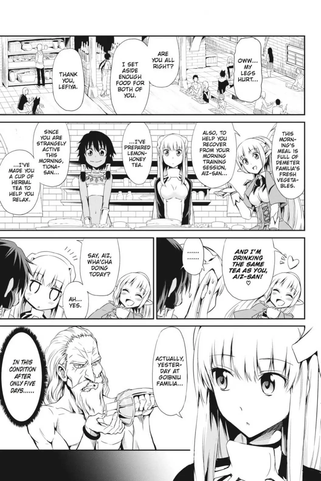 Is It Wrong to Try to Pick Up Girls in a Dungeon? On the Side: Sword Oratoria (Official) - Chapter 9 - Page 12