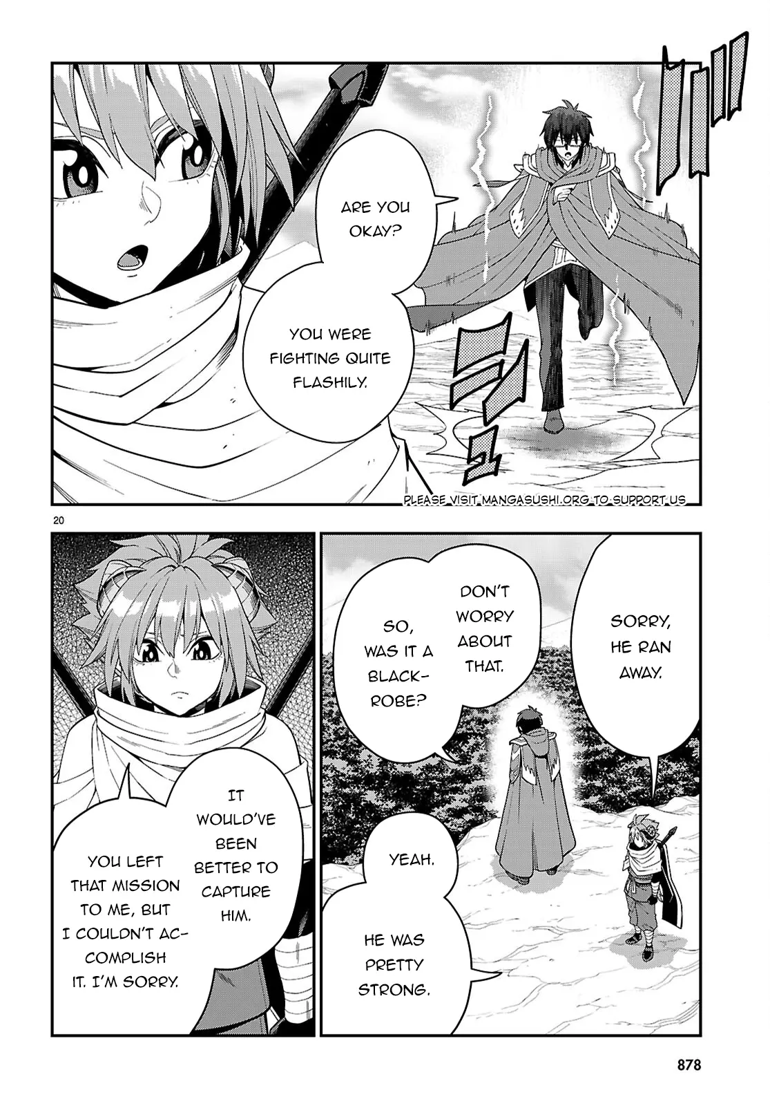 Konjiki no Moji Tsukai - Yuusha Yonin ni Makikomareta Unique Cheat - Chapter 112 - Page 21