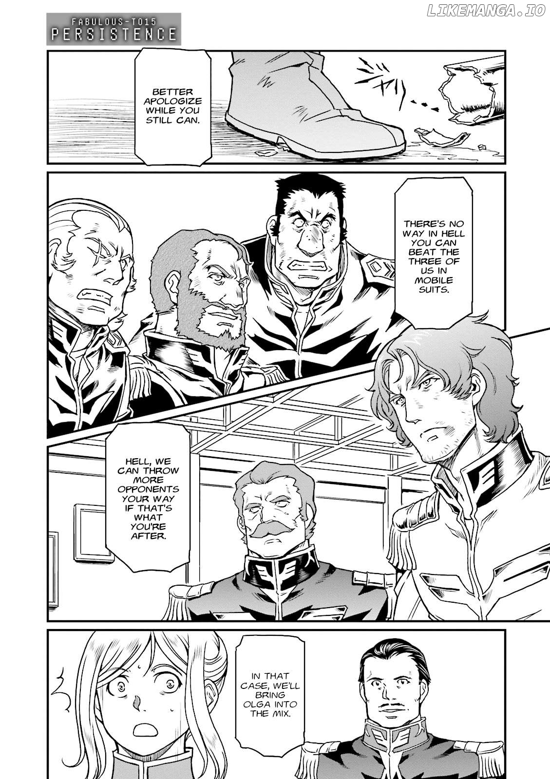 Mobile Suit Gundam MSV-R Legend of the Universal Century Heroes: The Fabulous Shin Matsunaga - Chapter 15 - Page 1