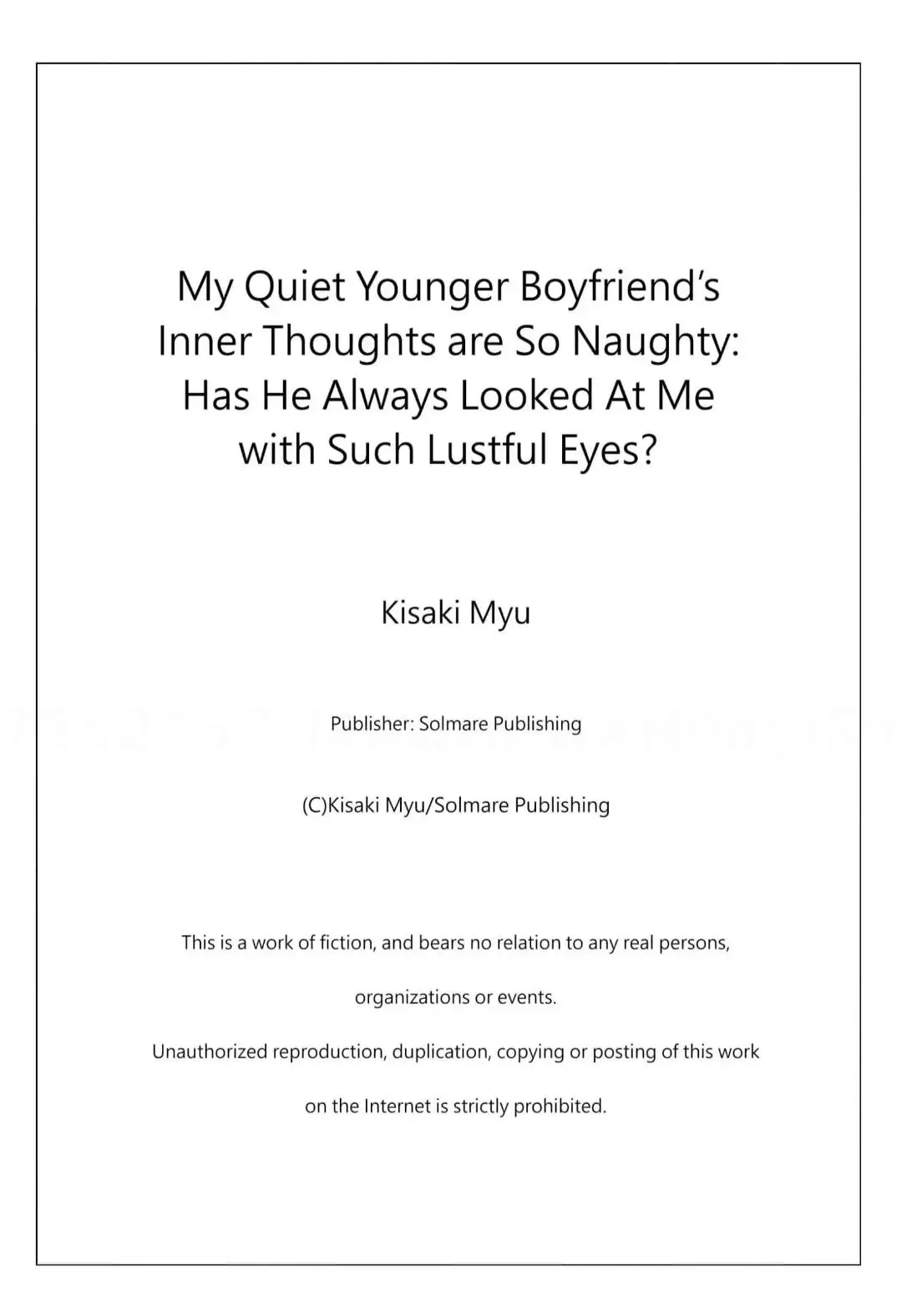 My Quiet Younger Boyfriend's Inner Thoughts are So Naughty: Has He Always Looked at Me With Such Lustful Eyes? - Chapter 9 - Page 27