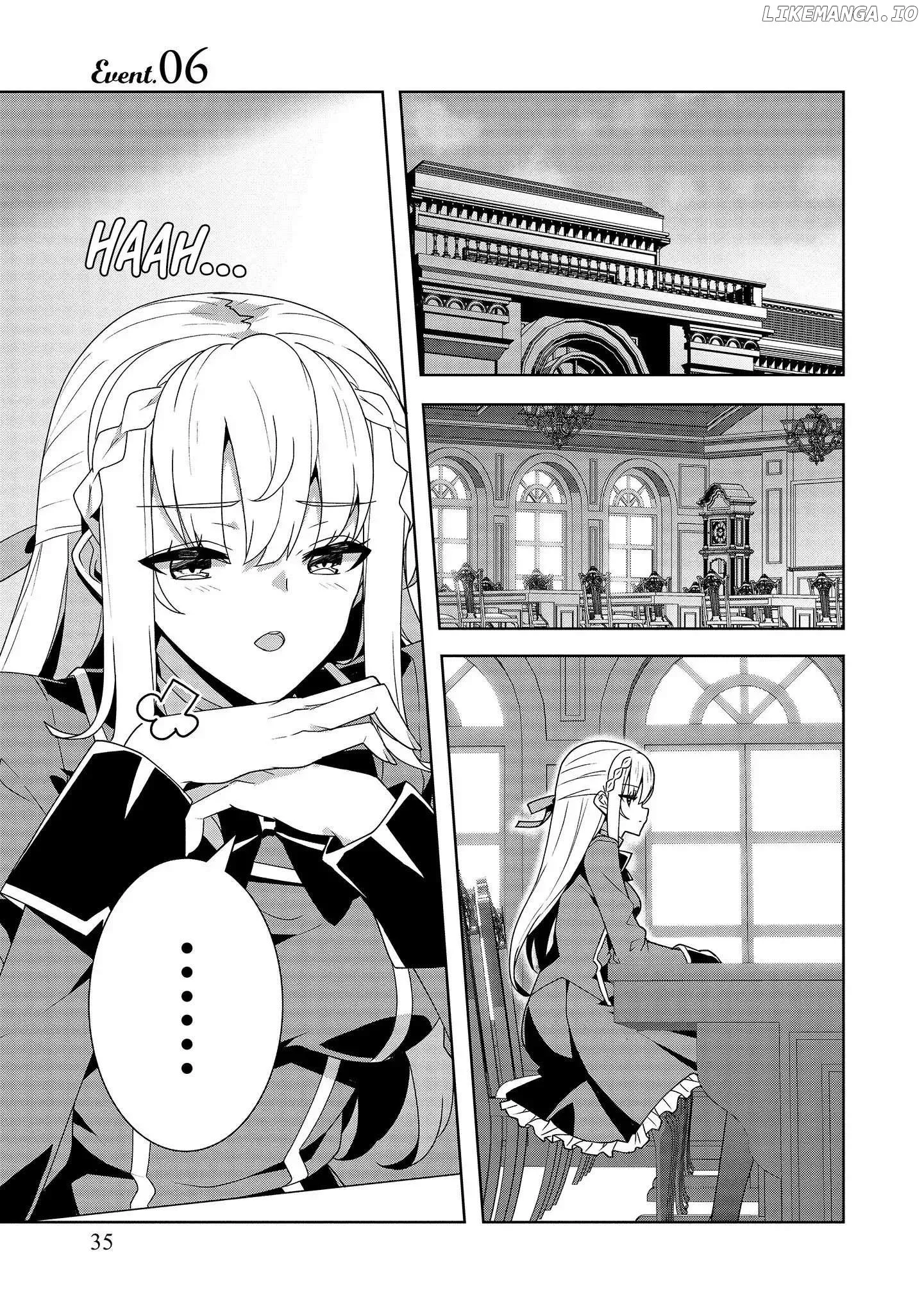 Oiroke Event no Ousa ni Teihyou no Aru Watashi desu ga Rival Reijou to shite no Shimei wo Hatashimasu - Chapter 6 - Page 2