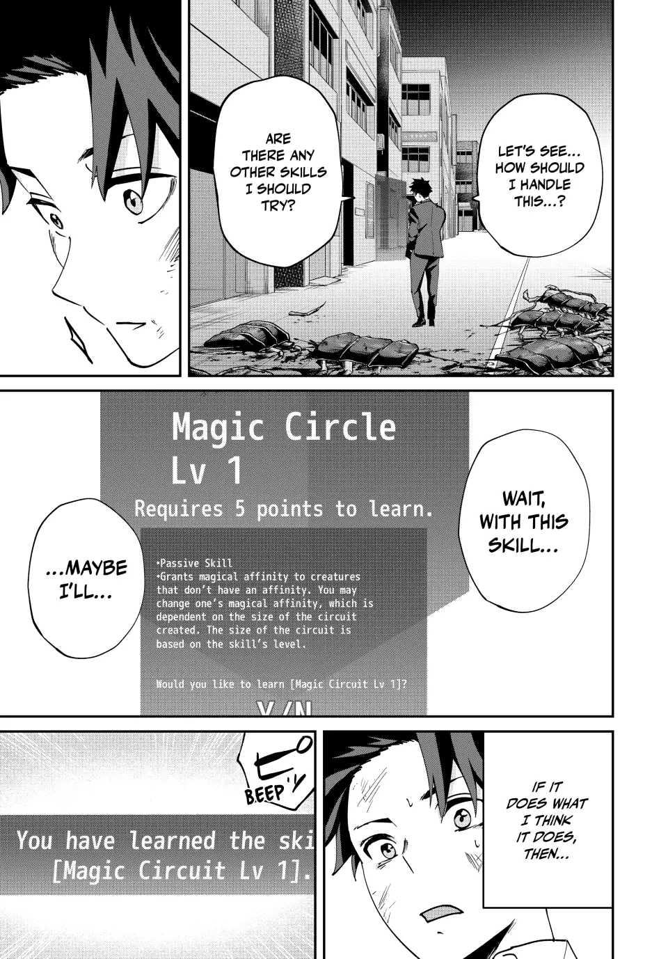Only I Know the World Is Ending and Getting Killed by Rampaging Beasts Only Makes Me Stronger [Official] - Chapter 10 - Page 5